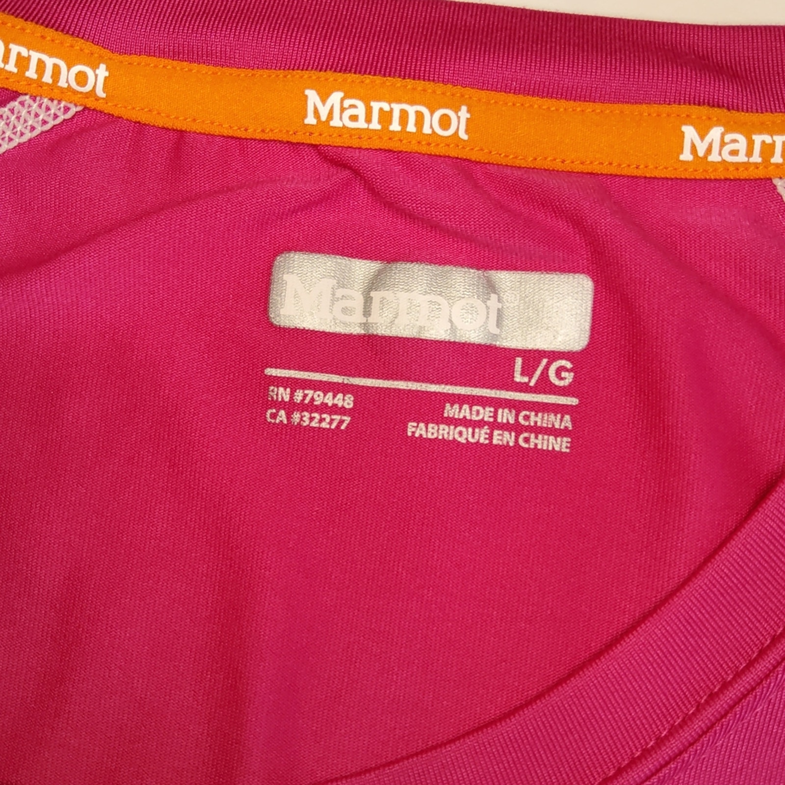 Marmot Women's Top Size L Fuschia — image 5 of 7